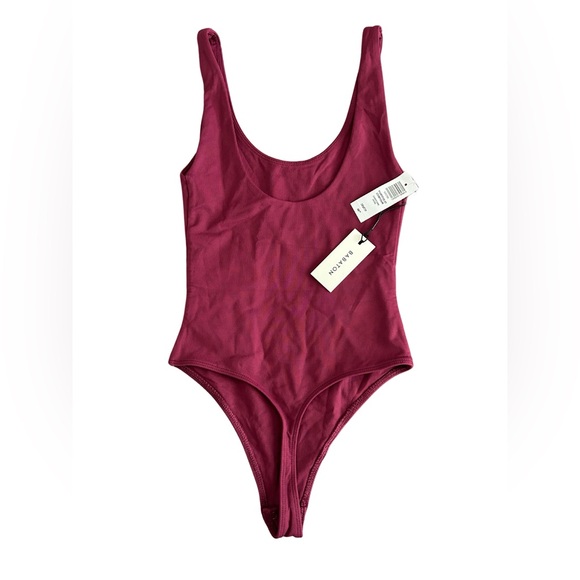 BABATON "CONTOUR V NECK BODYSUIT" - Picture 2 of 2